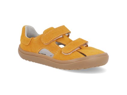 Jonap Barfuß Kindersandalen - Daisy senf