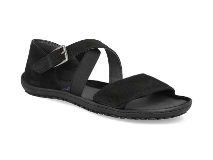 25L017.308 00 barefoot damske sandaly koel isa suede black 1