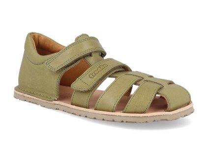 G3150283 4 barefoot detske sandaly froddo flexy olive 1