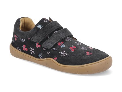 BV15400L801 barefoot detske tenisky blifestyle skink velours sommerblau schuhgro e 1