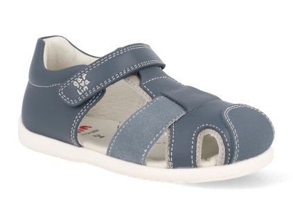 252312 A556 barefoot detske sandaly garvalin sauvage petrol 1