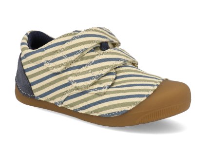 BG101222 9301 barefoot detske tenisky bundgaard petit low oceanic stripe 1