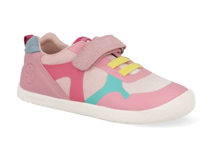 252163 C816 barefoot detske tenisky garvalin rejilla rosa y magnolia 1