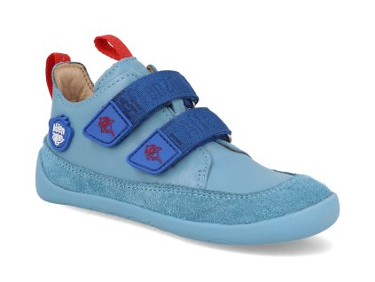 00428 30211 690 barefoot detske tenisky affenzahn sneaker leather buddy shark 1