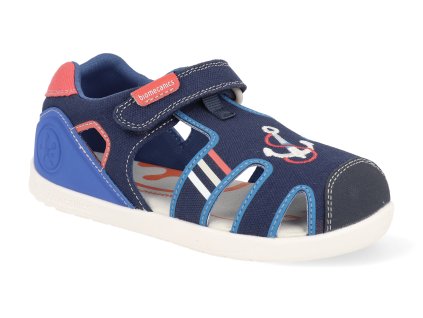 252199 A089 barefoot detske sandaly garvalin pique azul marino 2 1