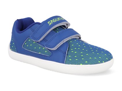 XZH0242BL barefoot detske tenisky saguaro kids luck ii modre 1