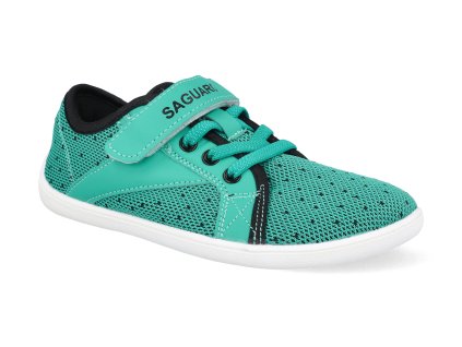 XZH0222GR barefoot detske tenisky saguaro kids luck zelene 1