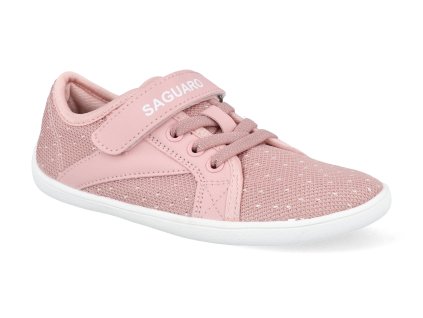 XZH0222PI barefoot detske tenisky saguaro kids luck ruzove 1
