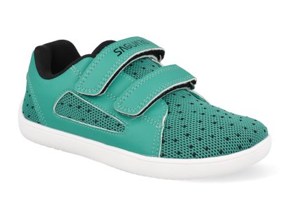 XZH0242GR barefoot detske tenisky saguaro kids luck ii zelene 1