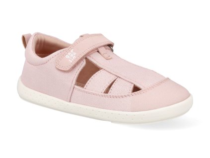 252348 A032 barefoot detske sandaly garvalin pigue metalizado rosa 1