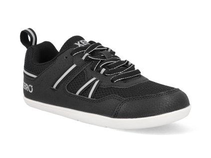 PROY BKWH barefoot detske tenisky xero shoes prio youth black white 1