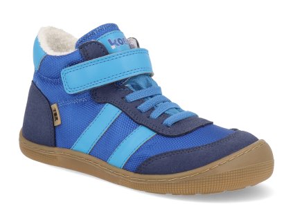 07T038.56O 120 barefoot detske kotnikove boty koel daniel bambo royal blue 1