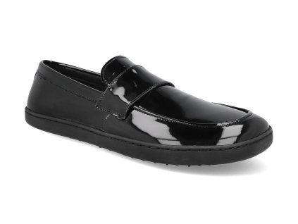 SHPN067BL36 barefoot damske mokasiny shapen sheen black w 1