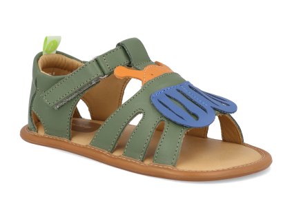AE.BEE1 4479 barefoot detske sandaly tip toey joey beetle salsa blue tang tangerine 1