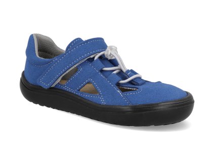 B9 MOD SL barefoot detske sandaly jonap b9 modre slim 1