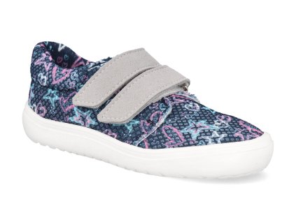 B7 MS barefoot detske tenisky jonap b7 modra srdce 1