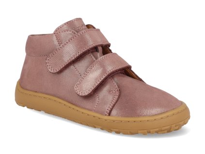 G2130360 11barefoot detske kotnikove boty froddo first step pink gold 2 1