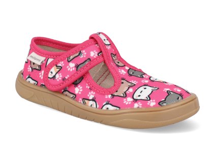 1 ZAC52 02A barefoot detske prezuvky milami fuxia 1