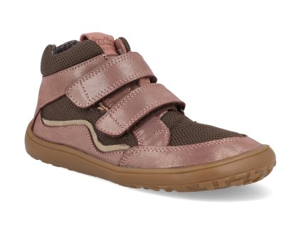 G3110266 9 barefoot kotnikove boty froddo autumn tex pink gold 2 1