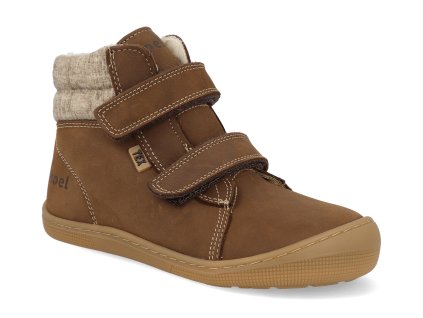 07T049.232 510 barefoot detske zimni boty koel dean 2 0 wp wool chocolate 2 1