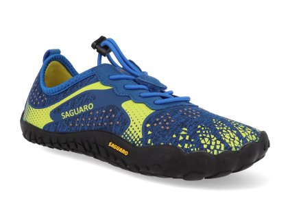 XZA024BL barefoot detske tenisky saguaro kids fast i modre 1