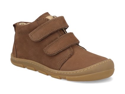 15W002.121 510 barefoot detske kotnikove boty koel kari chocolate 1
