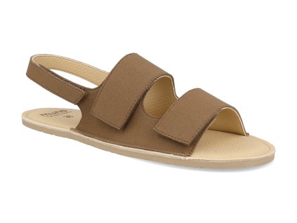 MU RIO AD BABRO barefoot damske sandaly muris rio bark brown 1