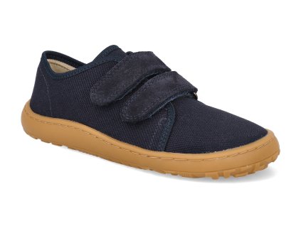 G1700422 barefoot platenky froddo canvas dark blue 1