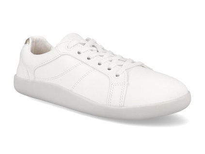 AHI 619 barefoot tenisky ahinsa pura play ultra comfort bile se zlatym zdobenim 1