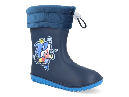 J366 N barefoot detske holinky ktr modre 1