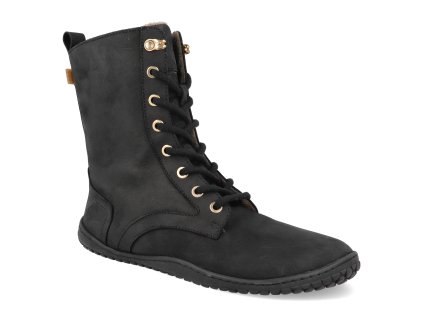 43054 924 barefoot damske kotnikove boty develab mid boot laces wr black 1