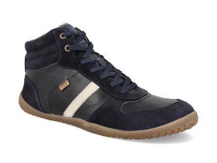 43073 632 barefoot panske kotnikove boty develab md cut sneaker laces wr navy nappa 1