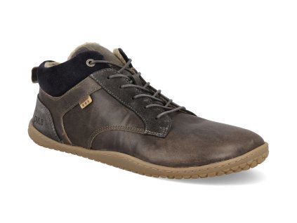 43079 837 barefoot panske kotnikove boty develab mid cut sneaker laces wr anthracite 1