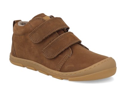 15W002.233 510 barefoot detske zimni boty koel kari wool chocolate 1