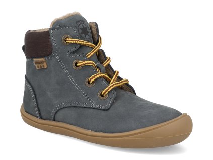 45213 634 barefoot detske kotnikove boty develab soft shoe laces wr navy 1