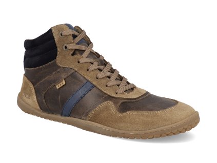 43073 232 barefoot panske kotnikove boty develab md cut sneaker laces wr taupe 1