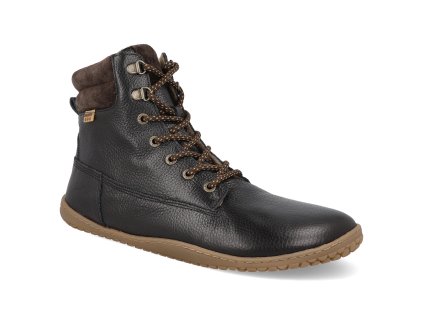 43075 928 barefoot panske kotnikove boty develab mid boot laces wr black 1
