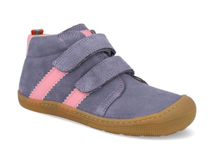 07M049.301 680 barefoot detske kotnikove boty koel david suede levandel 1