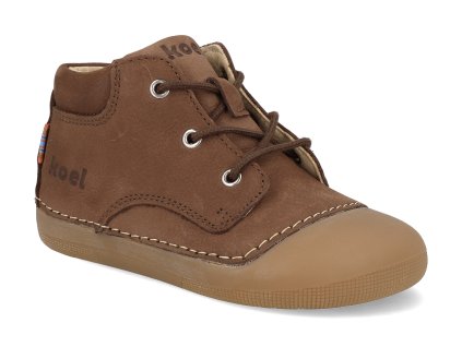 09M001.121 510 barefoot detske kotnikove boty koel avery leather chocolate 1