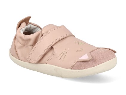 BQ10623QRULE barefoot detske capacky bobux critters purr cameo rose 1