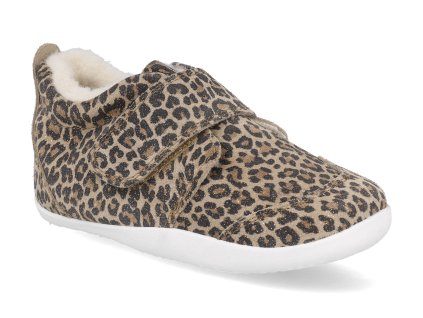 BQ10523AMFLE barefoot detske capacky bobux rover arctic leopard shimmer 1