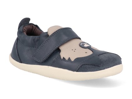 BQ10624DBYLE barefoot detske capacky bobux critters howl navy 1