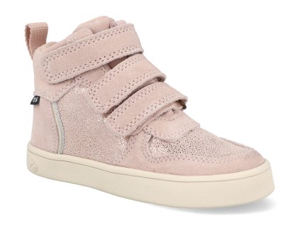 BG303331 3211 barefoot detske kotnikove boty bundgaard nero mini old rose glitter 1