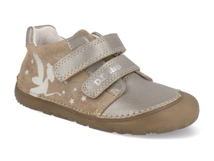 S073 52165B barefoot detske tenisky d d step s073 52165b champagne 1