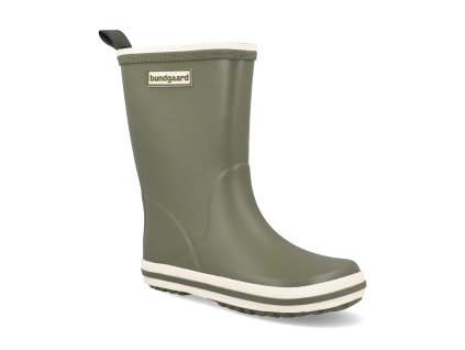 BG401043 6465 barefoot detske gumaky bundgaard charly high army green 1