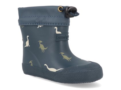 BG401056 9411 barefoot detske gumaky bundgaard malik navy dino 1