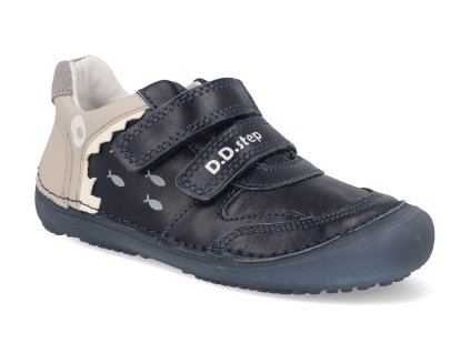 S063 52328 barefoot detske tenisky d d step s063 52328 modre 1