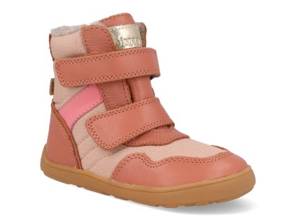 64129 1813 barefoot detske zimni boty bisgaard timo tex pink 1
