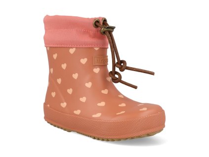 92012 9030 barefoot detske holinky bisgaard thermo baby ruby heartbeat 1