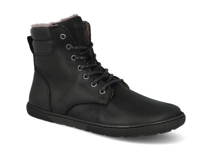 08L016.237 000 barefoot kotnikova obuv koel florence lambswool black cerna 1